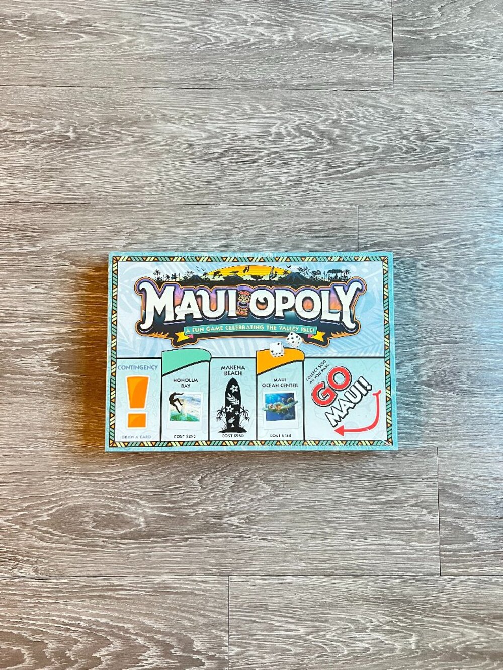 Maui-OPOLY Hawaii-themed Monopoly-style board game factory sealed